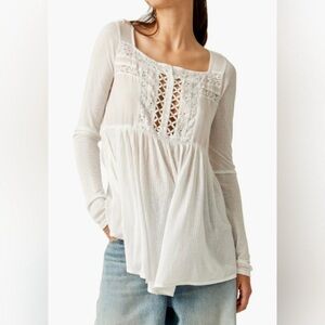 Free People Pretty Please Tunic NEW